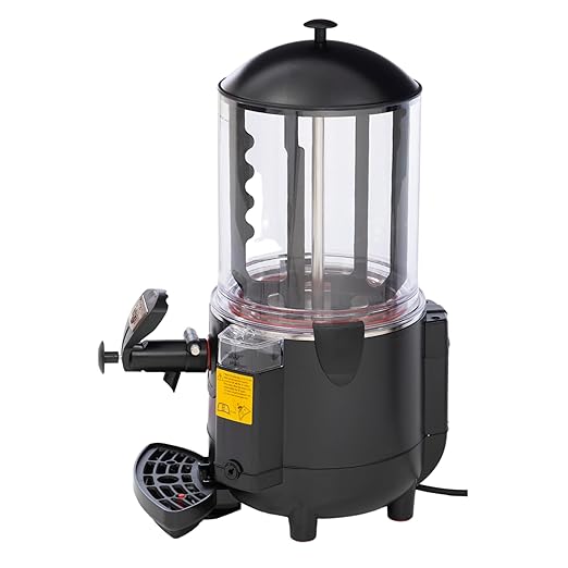 FSE HCD-10 Hot Chocolate Dispenser with 10 Liter Capacity and Adjustable Thermostat