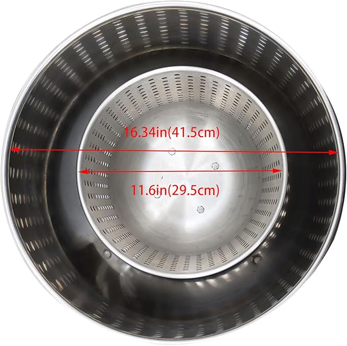 Commercial 110V Electric Salad Spinner Stainless Steel Electric Salad Spin Dryer for Vegetables Fruits Soy Milk Large Capacity for Carteens & Restaurant 0.75KW