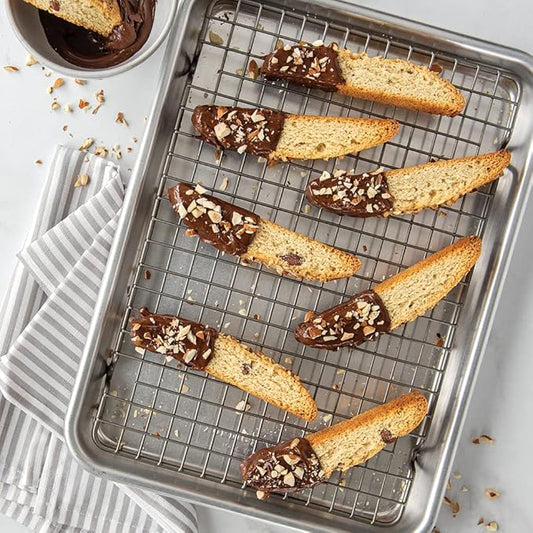 Nordic Ware Naturals® Quarter Sheet with Oven-Safe Nonstick Grid