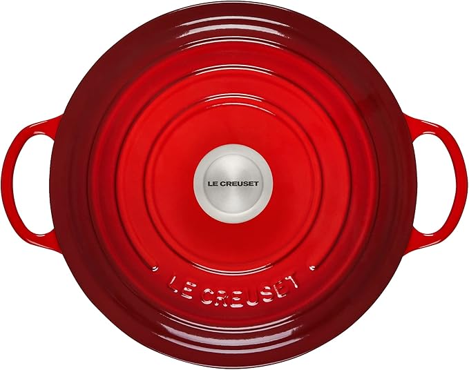 Le Creuset Signature Cast Iron Chef's Oven, 7.5qt, Cerise