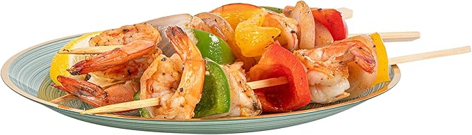 Restaurantware Plastic Plates 100 Pcs 7.25" Gold Rimmed Disposable Plates Heavy-Duty Green Translucent Rippled Plastic Dinner Servers for Party, Weddings, Salads, Desserts, and Appetizers