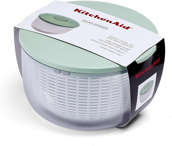 KitchenAid Universal Salad Spinner, 7.43 Quart, Pistachio