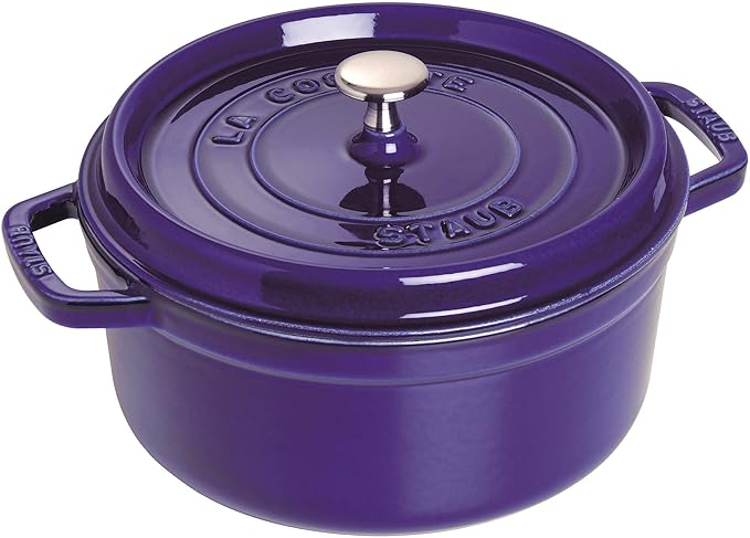STAUB 40510-283-0 Cocotte Round 24cm Dark Blue