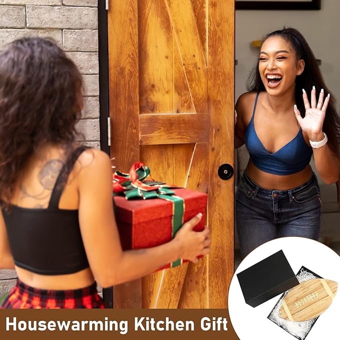 Foaincore 2 Pieces Football Cutting Board Bamboo Serving Tray 15 Inch Touchdown Engraved Charcuterie Cutting Board for Football Lovers Gift Themed Party Decoration Favor Supplies