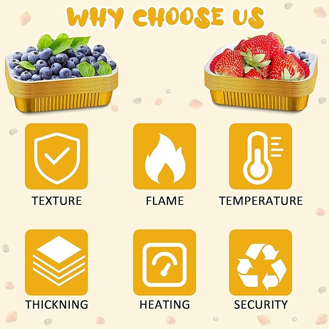 13 "x9" Aluminum foil Lasagna Pans, grill tray, sturdy disposable aluminum pan, 10 sets- for cooking,baking and heating, food storage, distribution, barbecue,Gold