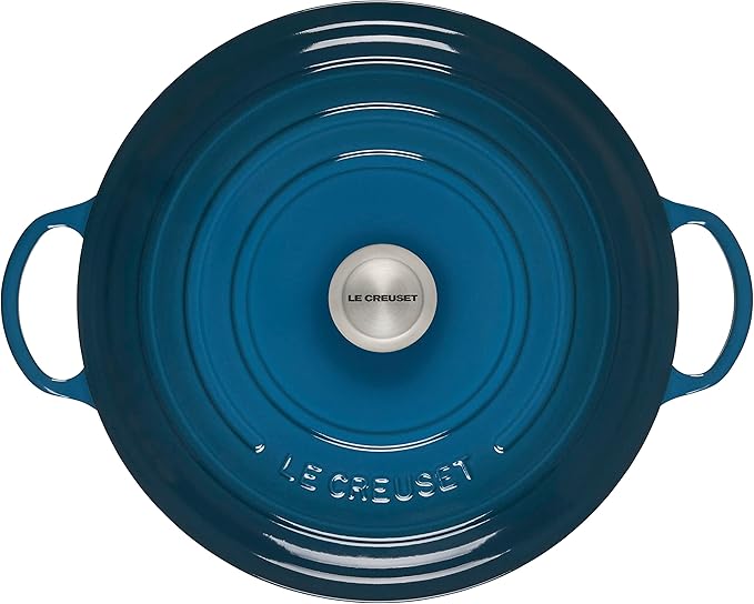 Le Creuset Enameled Cast Iron Signature Chef's Oven, 7.5 qt., Deep Teal