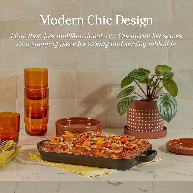 Our Place Mini Griddle Pan - 2 Quart Nonstick Ceramic Sheet Pan & Stovetop Griddle with Handles | Toxin-Free Cast Aluminum | Oven Safe up to 450°F | Spice