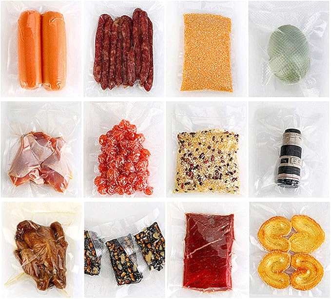 APQ Pack of 500 Co-Extruded Vacuum Pouches, Clear 12 x 15. Vacuum Food Bags 12x15. Thickness 3 mil Thick. Polyethylene Bags for Packing and Storing. Perfect for Industrial, Food Service.