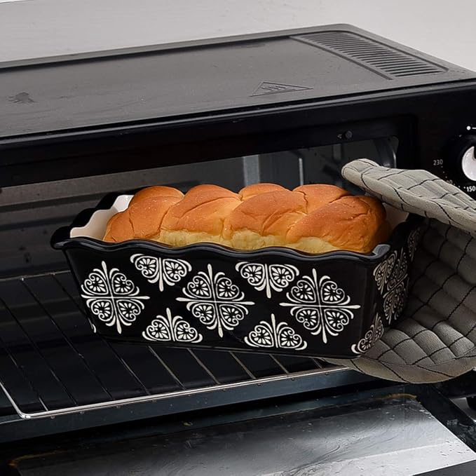 Wisenvoy Ceramic Loaf Pans for Baking Meatloaf and Bread