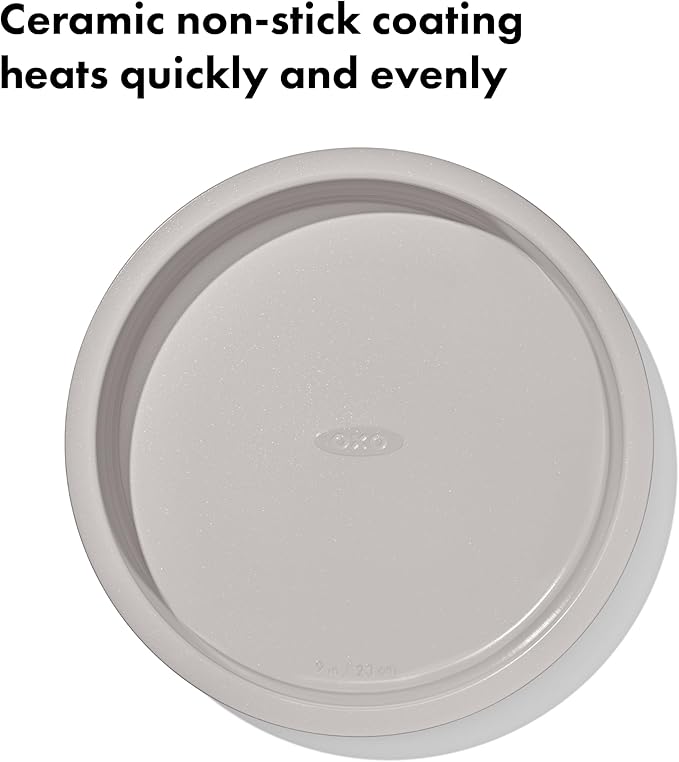 OXO Good Grips Non-Stick Pro Ceramic Coated Metal Bakeware 9” Round Cake Pan – Storm Blue