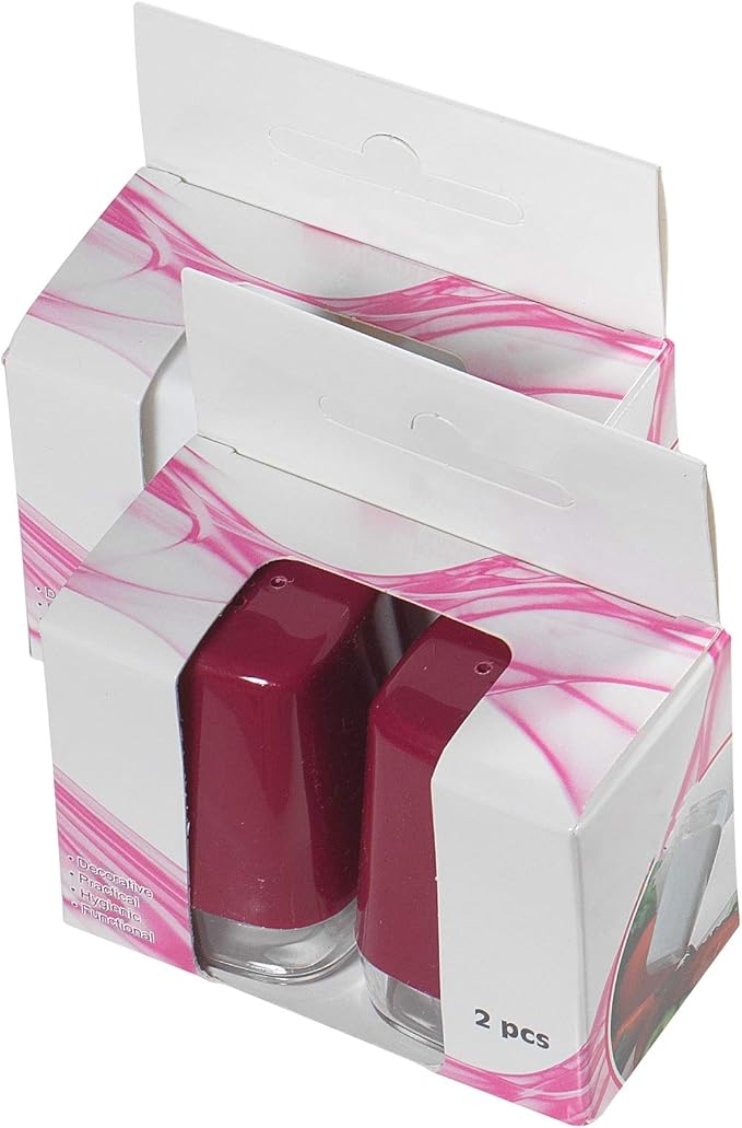 Mabel Home Salad Spinner, Salad Tosser and Mixer, 5,5 Quart, Vegetable Spinner -EXTRA Salt&Pepper Shaker inc. (Purple)