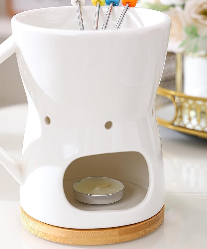 Fondue Cup Chocolate Melting Cup Chocolate Fondue Mug Fondue Set Sweet Fondue Cup