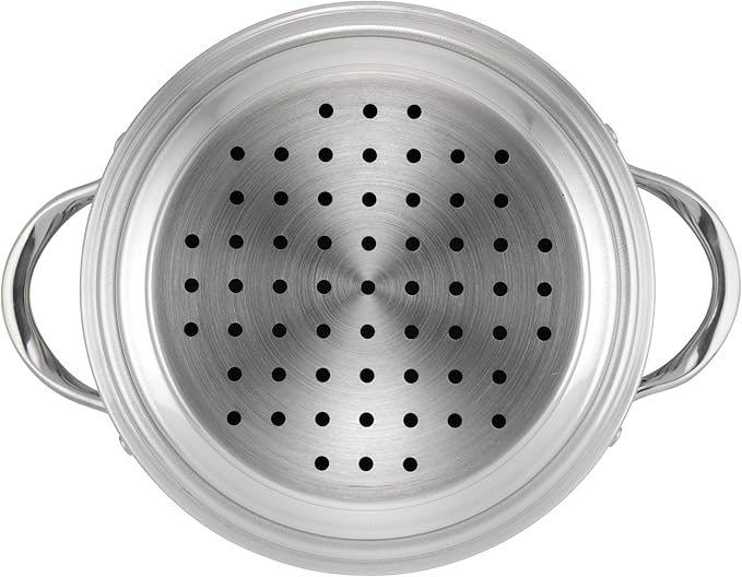 Anolon Classic Stainless Steel Universal Covered Steamer Insert