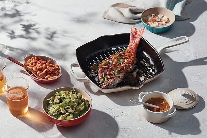 Le Creuset Enameled Cast Iron Signature Cookware Set, 7 pc, Marseille