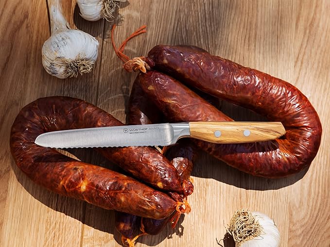 Wüsthof Amici 5" Serrated Utility Knife