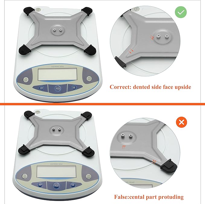 Bonvoisin Lab Scale 3000gx0.01g High Precision Electronic Analytical Balance 0.01g Accuracy Laboratory Precision Digital Scientific Scale (3000g, 0.01g)