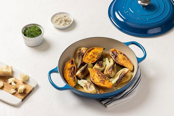Le Creuset Enameled Cast Iron Signature Cookware Set, 7 pc, Marseille