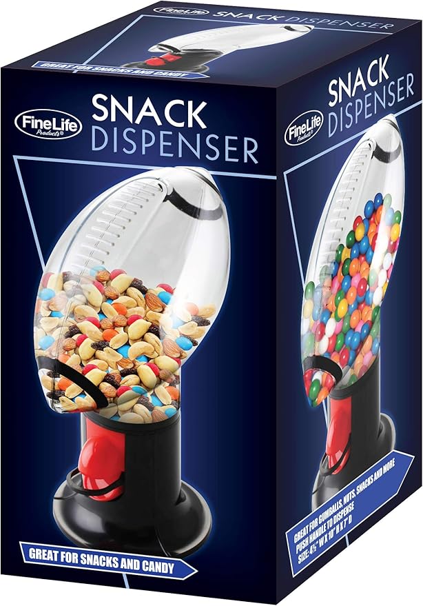 Football Snack and Candy Dispenser