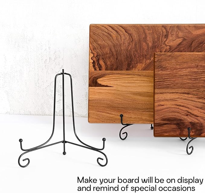 Personalized Walnut Wood Cutting Board – Custom Engraving with Family Name – 12x16 Inches – Gift for Anniversary, Wedding, Christmas, Housewarming, Mother’s Day – Great for Parents and Friends