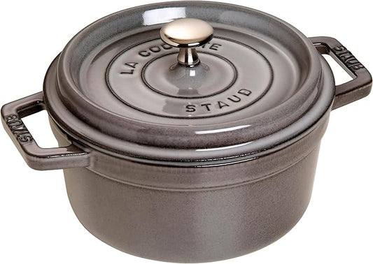 STAUB 40509-304-0 Cocotte Round 20cm Graphite grey