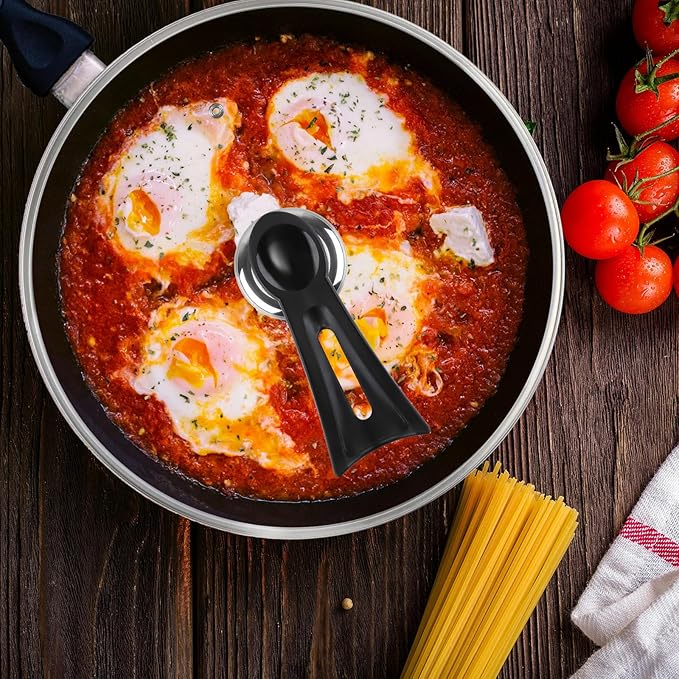 10.5 Inch Pan Lid, Universal Pot Lid, Support Vertical Placement, 4mm Clear Tempered Glass, Compatible with Dishwasher and Ovens