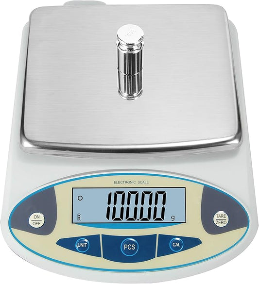 Bonvoisin Lab Scale 3000gx0.01g High Precision Electronic Analytical Balance 0.01g Accuracy Laboratory Precision Digital Scientific Scale (3000g, 0.01g)