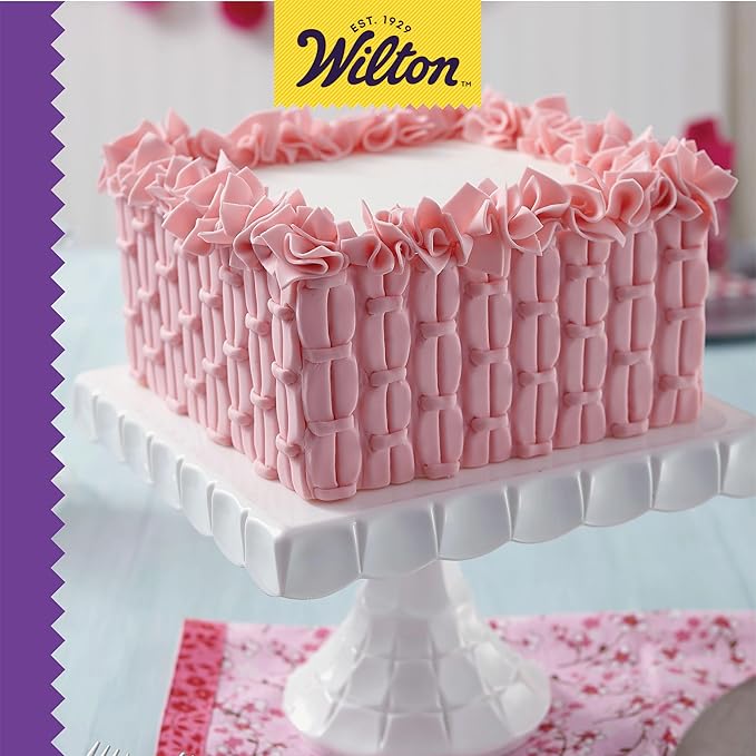 Wilton 8 x 8 Inch Square Cake Pan, Even Heating Aluminum Bakeware, Made Without PFAS, Packaging May Vary