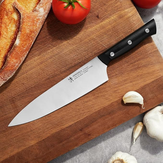 HENCKELS Dynamic Razor-Sharp 8-inch Chef Knife, German Engineered Informed by 100+ Years of Mastery