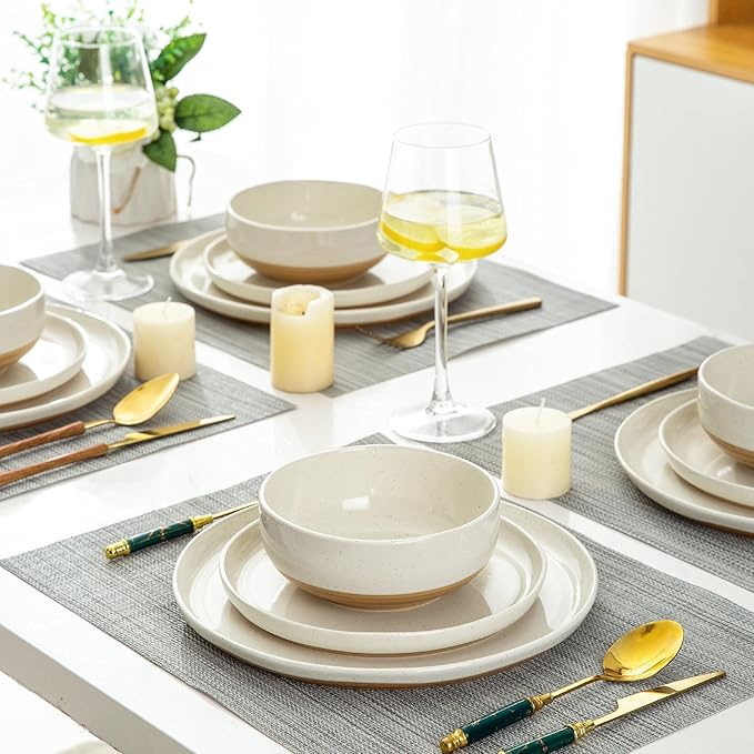 Ceramic Dinnerware Sets for 12