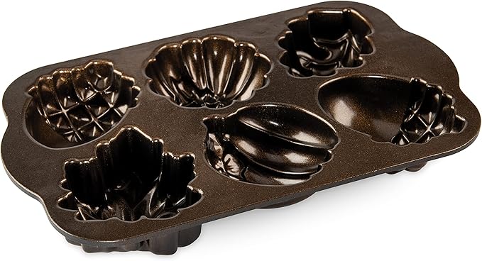Nordic Ware Autumn Treats Pan, Bronze