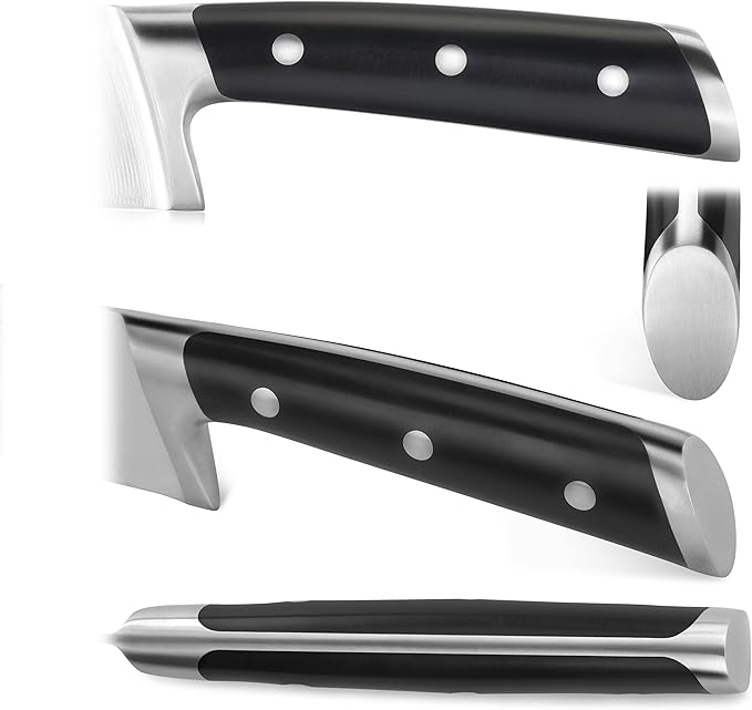 Cangshan TS Series 1020809 Swedish 14C28N Steel Forged 5-Inch Tomato/Cheese Knife and Wood Sheath Set