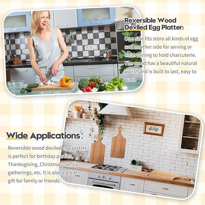 Zubebe 12 Pcs 11'' x 5'' Bulk Cutting Board Bamboo Wood Acacia Wood Walnut Chopping Board with Handle Laser Engraving Kitchen Serving Board Charcuterie Board for Thanksgiving Housewarming Gift