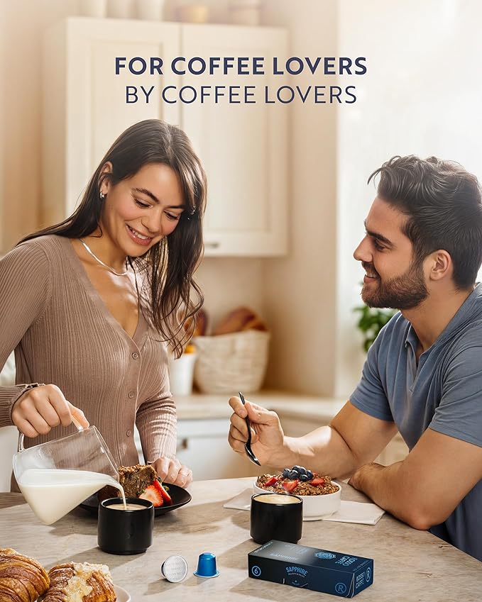 ROSSO CAFFÈ Espresso Coffee Pods for Nespresso Original Machines - 80 Capsules Variety Pack, 8 Signature Flavors, Medium to Dark Roast - Made in Italy