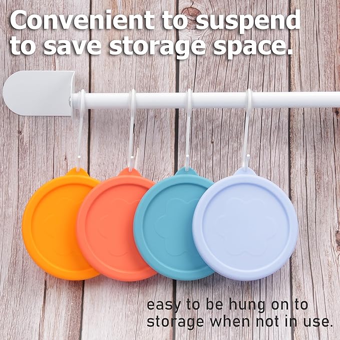 1 Cup Silicone Replacement Lids Storage Cover for Anchor Hocking Glass Bowls (Container not Included) 4 Pack Microwave, Dishwasher and Freezer Safe