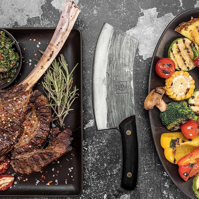 COOLINA The Holy Trio Premium 3-Piece Kitchen Knife Set | High Carbon Steel Blade, Ergonomic, Razor-Sharp Daily Kitchen Knives (Promaja, Lixy, Altomino)