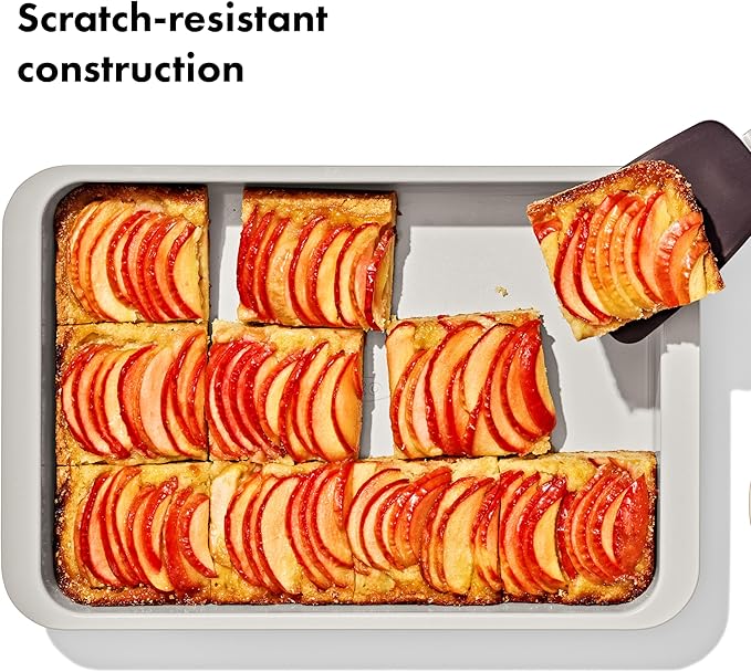 OXO Good Grips Non-Stick Pro Ceramic Coated Metal Bakeware 9” x 13” Cake Pan – Biscuit