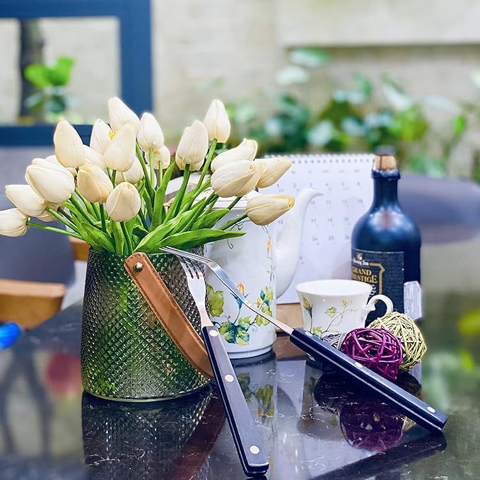 WALLFARM Granny Forks 2-Piece Set - Pro-Grade Stainless Steel - Heat-Resistant BBQ Meat Fork - Ideal for Serving, Cooking, Turning, Roasting, Shredding, Barbecue - 10" & 12"