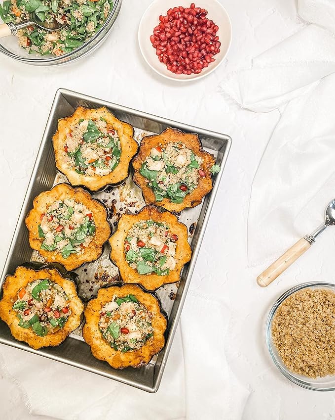 USA Pan Bakeware Rectangular Cake Baking Pan, 9 x 13 inch, Nonstick & Quick Release Coating, Aluminized Steel