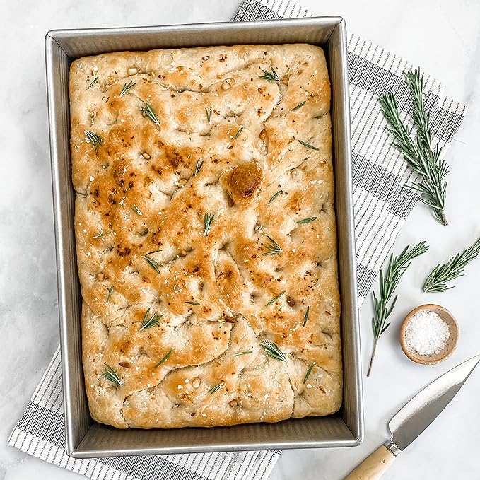 USA Pan Bakeware Rectangular Cake Baking Pan, 9 x 13 inch, Nonstick & Quick Release Coating, Aluminized Steel