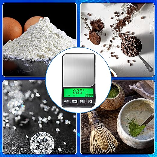 American Weigh Scales Series Digital Pocket Weight Scale, Stainless SteelAC-650-BLK650G X 0.1G(Black) (1200g x 0.01g)
