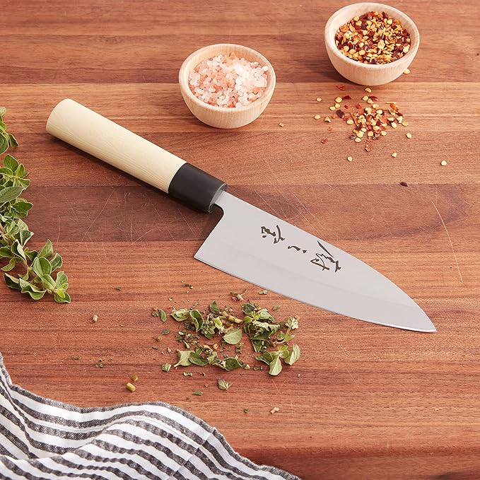 Mercer Culinary Asian Collection Deba Knife with NSF Handle