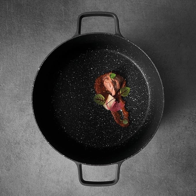 BergHOFF GEM 5Pc Non-stick Cookware Set, Best for Glass Top Cooktop and Gas Stove