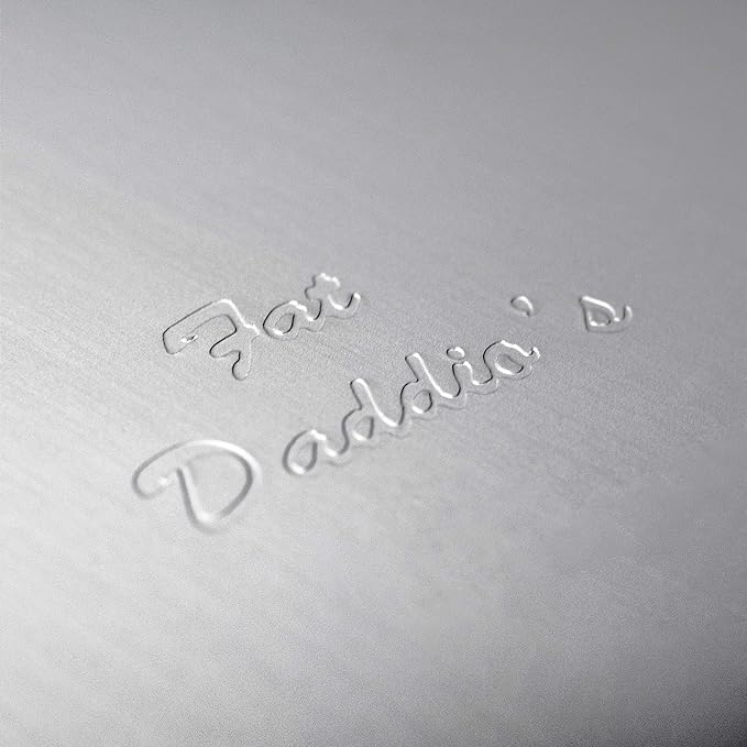 Fat Daddio's Anodized Aluminum Round Cake Pans, 2 Piece Set, 6 x 2 Inch