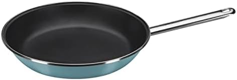 Vasconia Elegance 10-Piece Nonstick Cookware Set for Most Stove Tops (Teal) - Uniform Heat Cooking Pots and Pans Set for Dishwasher, Grill & Oven Safe up to 480℉ - Enamel on Steel Cookware Set