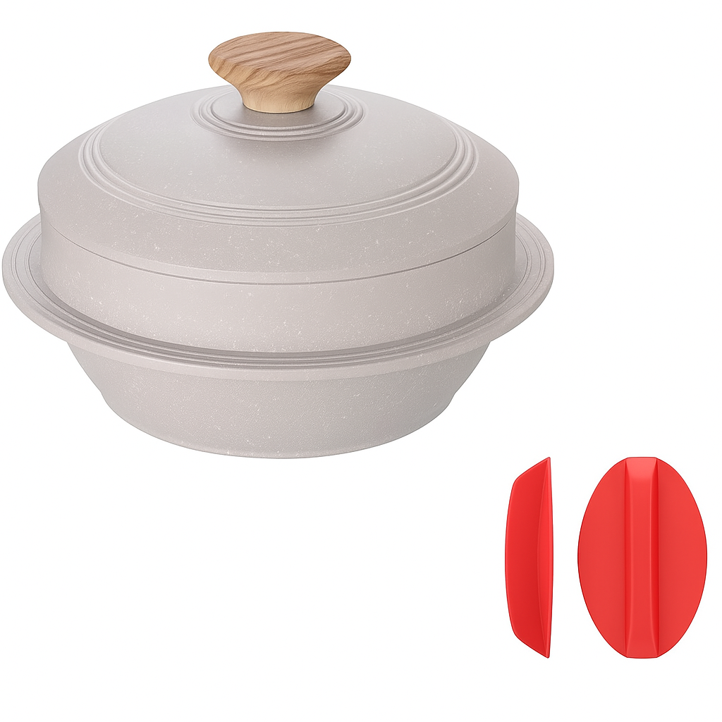 Aluminum Korean Stone Bowl