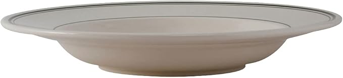Tuxton China TGB-125 Pasta Bowl, 26 oz., 12-3/4" Diameter x 2" H, Round, Wide Rim, Rolled Edge, Microwave and Dishwasher Safe, Oven Proof, Fully Vitrified, Ceramic, Green Bay, Pack of 12