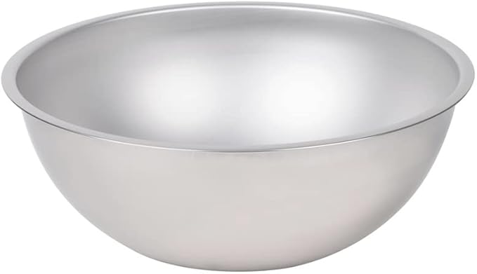Betolla 13 Quart Heavy-Duty Stainless Steel Mixing Bowl – 22 Gauge (0.8 mm) Flat Base Prep Bowl with Curved Lip for Baking, Cooking & Food Prep