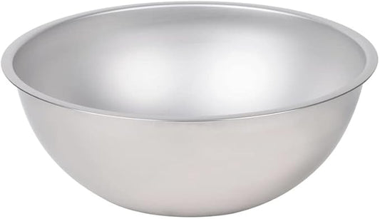 Betolla 13 Quart Heavy-Duty Stainless Steel Mixing Bowl – 22 Gauge (0.8 mm) Flat Base Prep Bowl with Curved Lip for Baking, Cooking & Food Prep