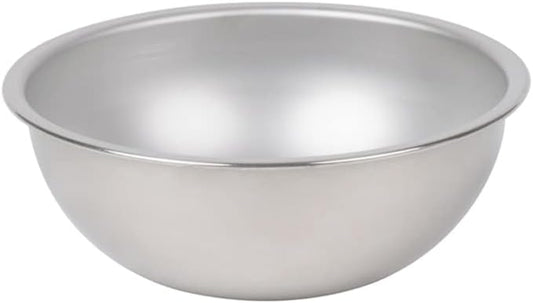 Betolla 3 Quart Heavy-Duty Stainless Steel Mixing Bowl – 22 Gauge (0.8 mm) Flat Base Prep Bowl with Curved Lip for Baking, Cooking & Food Prep