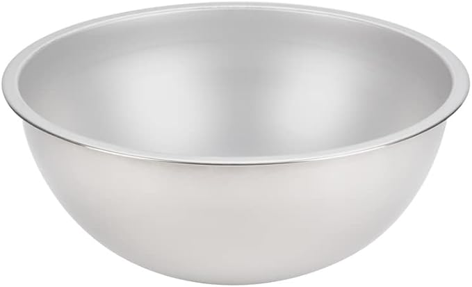 Betolla 8 Quart Heavy-Duty Stainless Steel Mixing Bowl – 22 Gauge (0.8 mm) Flat Base Prep Bowl with Curved Lip for Baking, Cooking & Food Prep